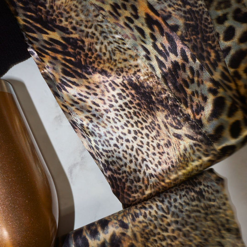 leopard robe for women