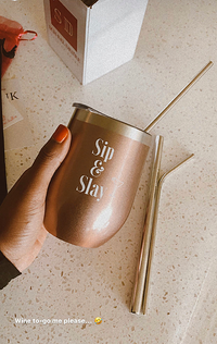 Wine travel mug