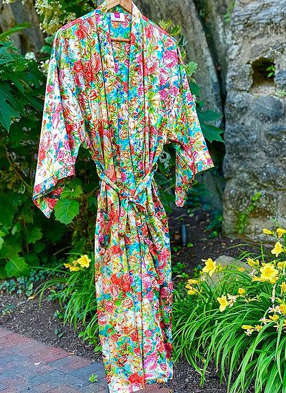 Flower Bomb Robe & Scarf Bundle