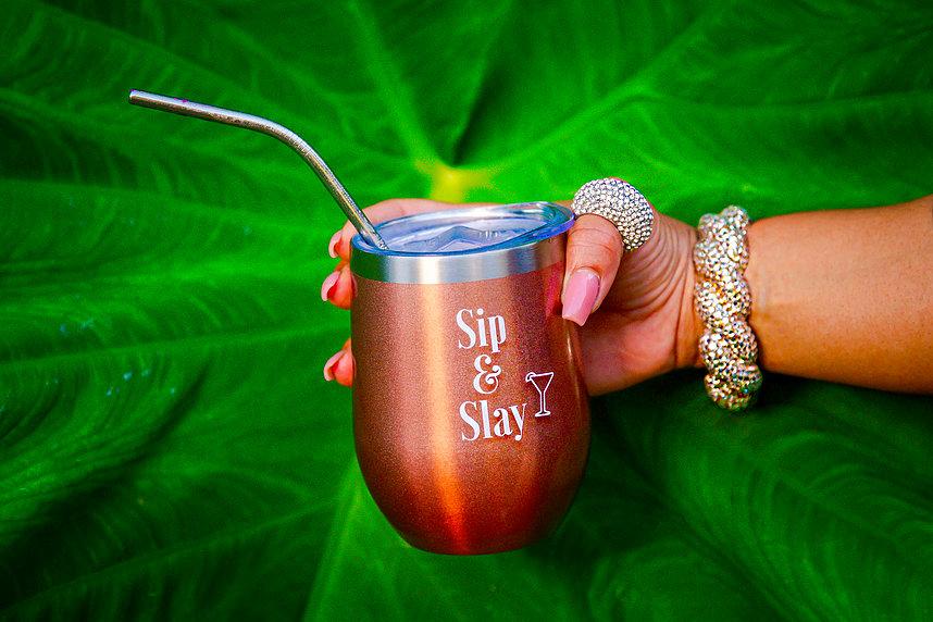 travel insulated wine mug stemless tumbler