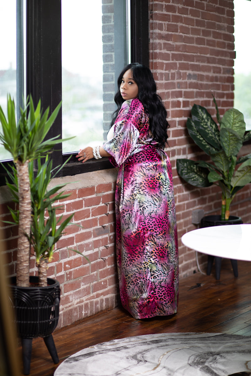 Equestrian Robe & Scarf Bundle