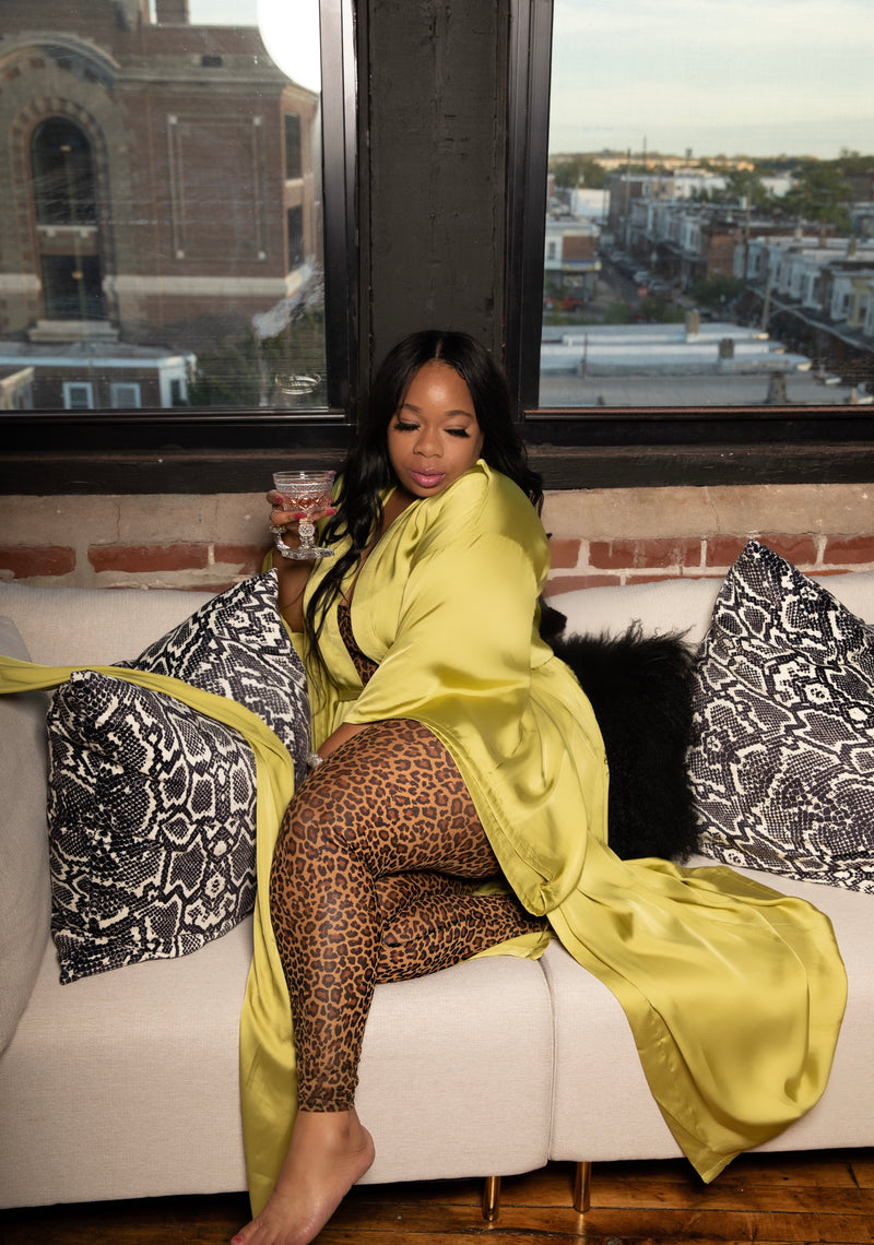 black women in luxury loungewear