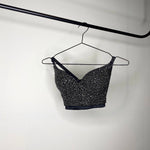 Black€Black Baddie Bralette Bustier