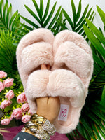 pink mink slippers