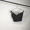 Black€Black Baddie Bralette Bustier
