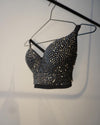 Black€Black Baddie Bralette Bustier