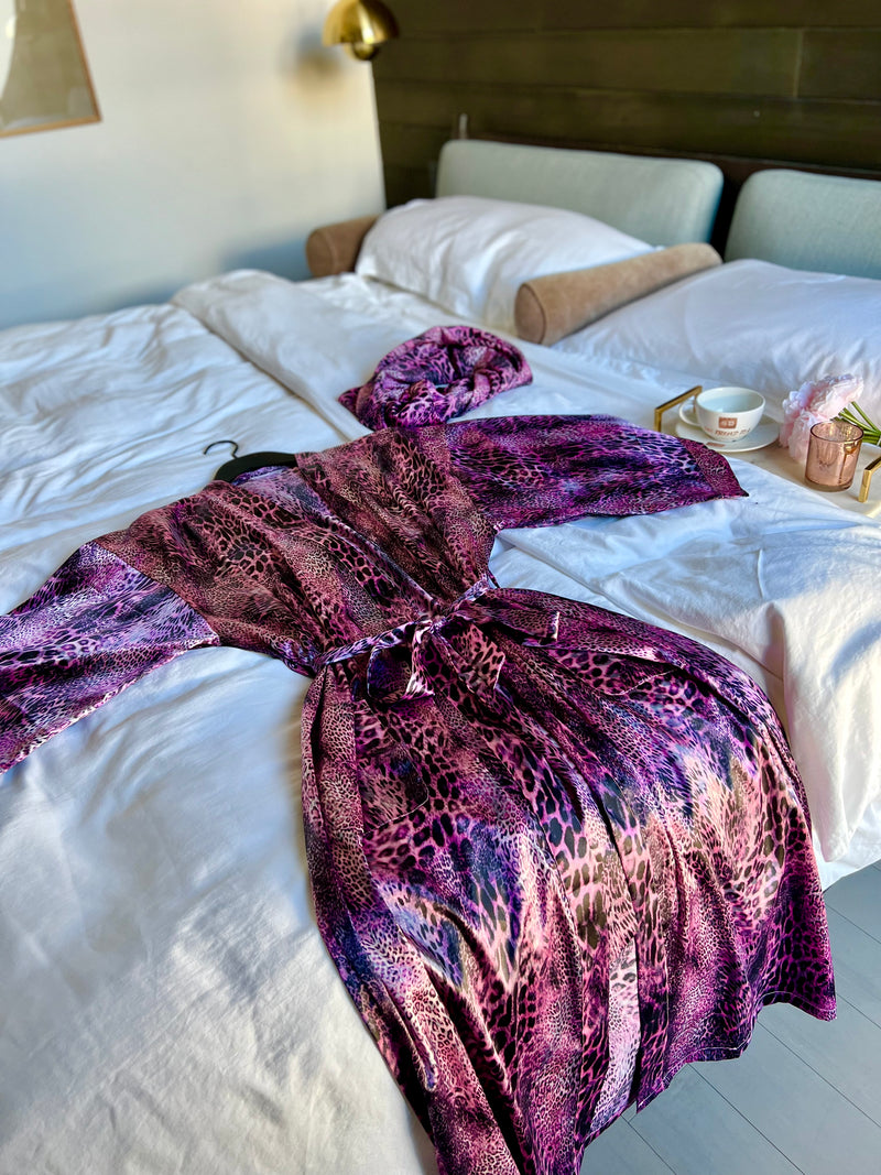 pink robe for women